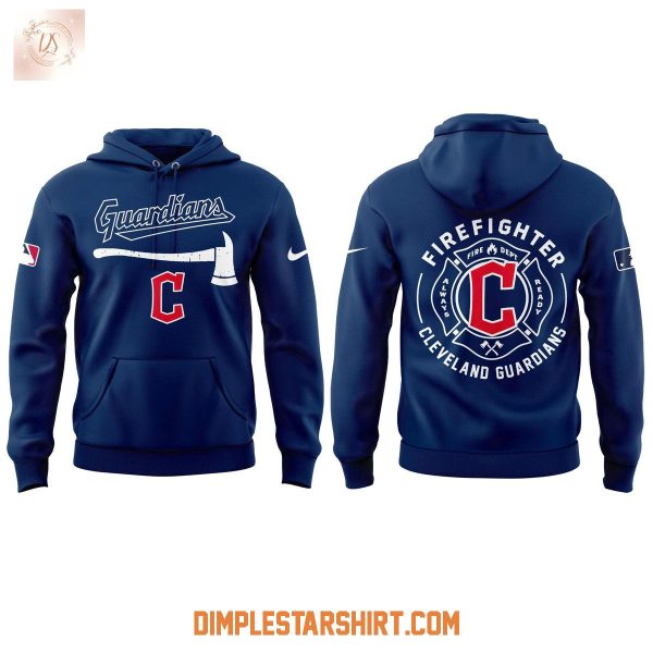 Cleveland Guardians x Firefighter Application Day 2025 Hoodie Shirt