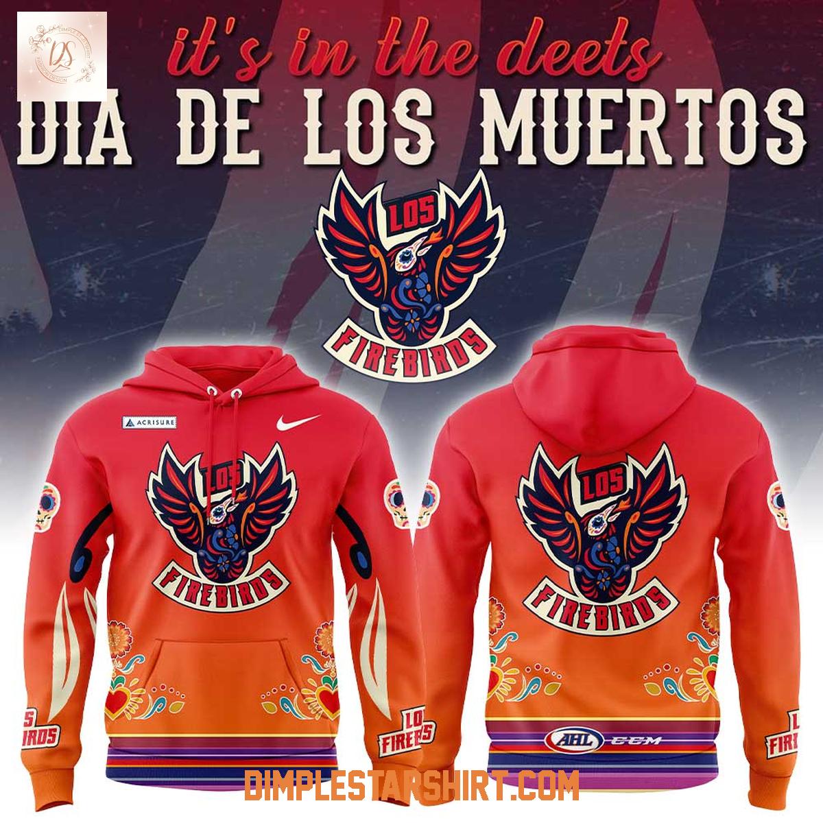 Coachella Valley Firebirds Dia De Los Muertos Hoodie Shirt Coachella Valley Firebirds Dia De Los Muertos Hoodie Shirt