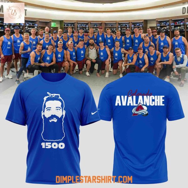Colorado Avalanche 1500th Anniversary Burnzie Commemorative Hoodie Shirt