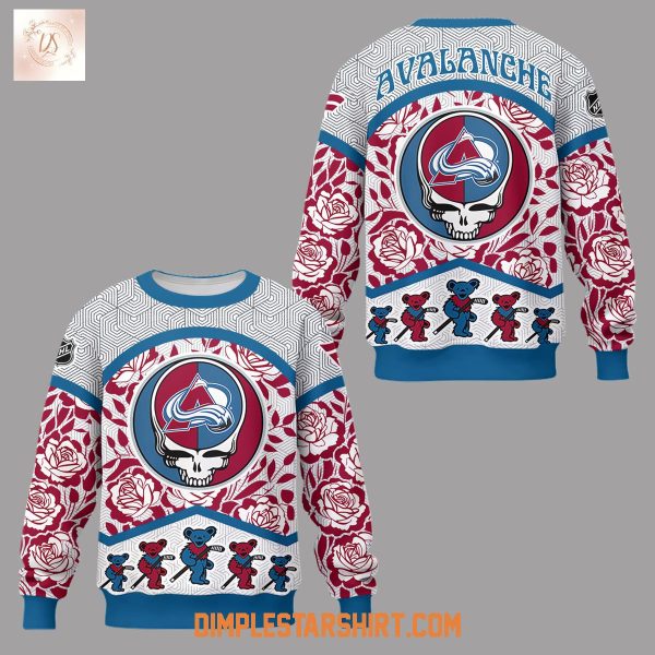 Colorado Avalanche x Grateful Dead Night Hoodie Shirt