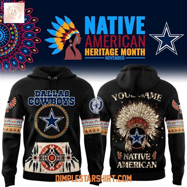 Dallas Cowboys Native American Heritage Month 2025 Hoodie Shirt