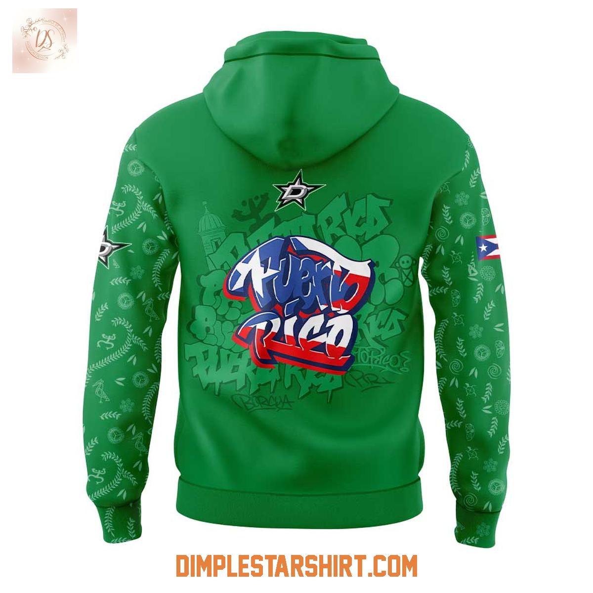 Dallas Stars Puerto Rican Heritage Hoodie Shirt Dallas Stars Puerto Rican Heritage Hoodie Shirt
