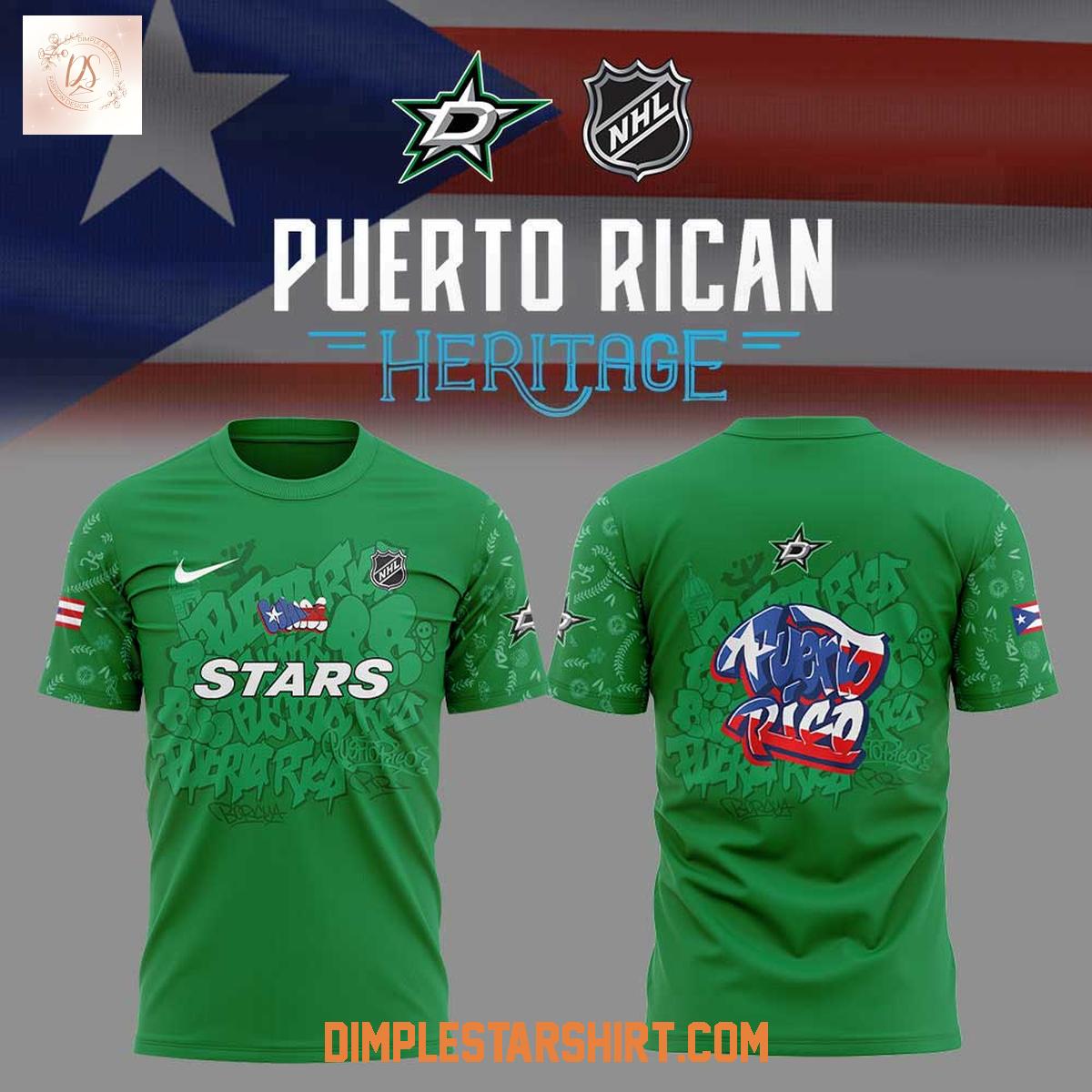 Dallas Stars Puerto Rican Heritage Hoodie Shirt Dallas Stars Puerto Rican Heritage Hoodie Shirt