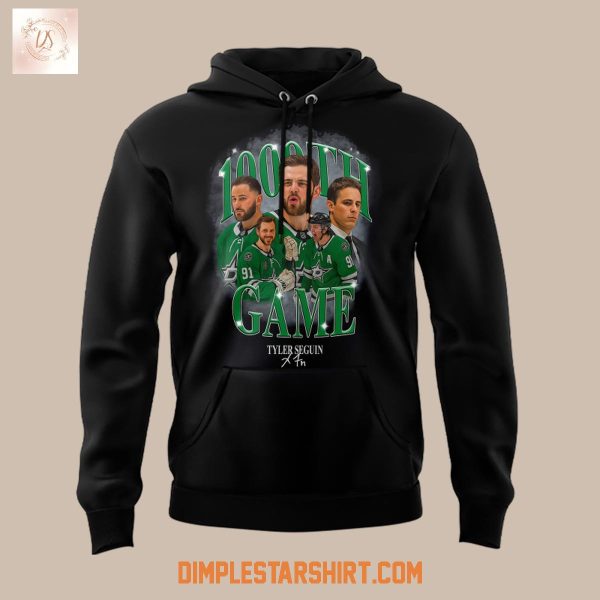 Dallas Stars Tyler Seguin 1000th NHL Game Hoodie Shirt
