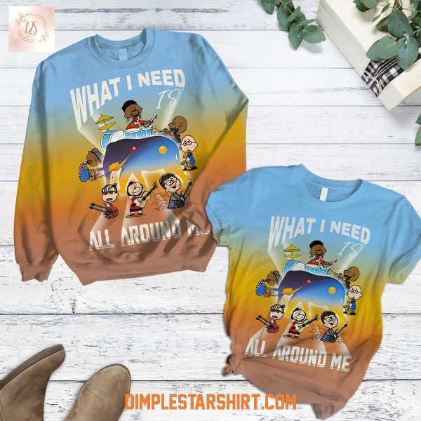 Dave Matthews Band What I Need All Around Me Pajamas Set