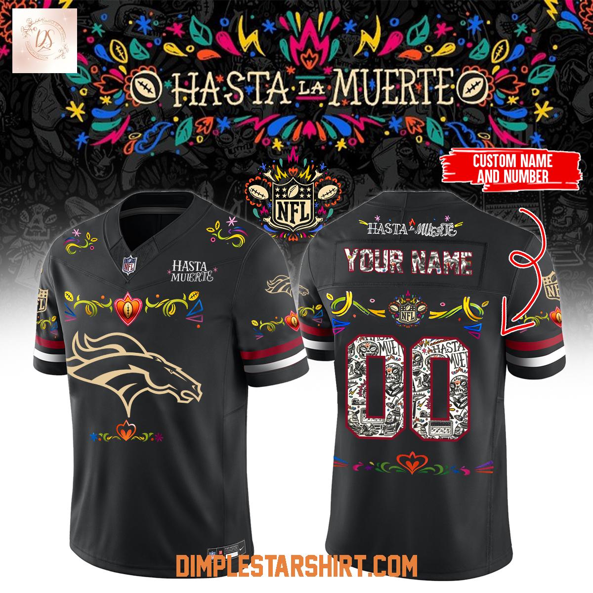 Denver Broncos Hasta Las Muerte 2025 Football Jersey Denver Broncos Hasta Las Muerte 2025 Football Jersey
