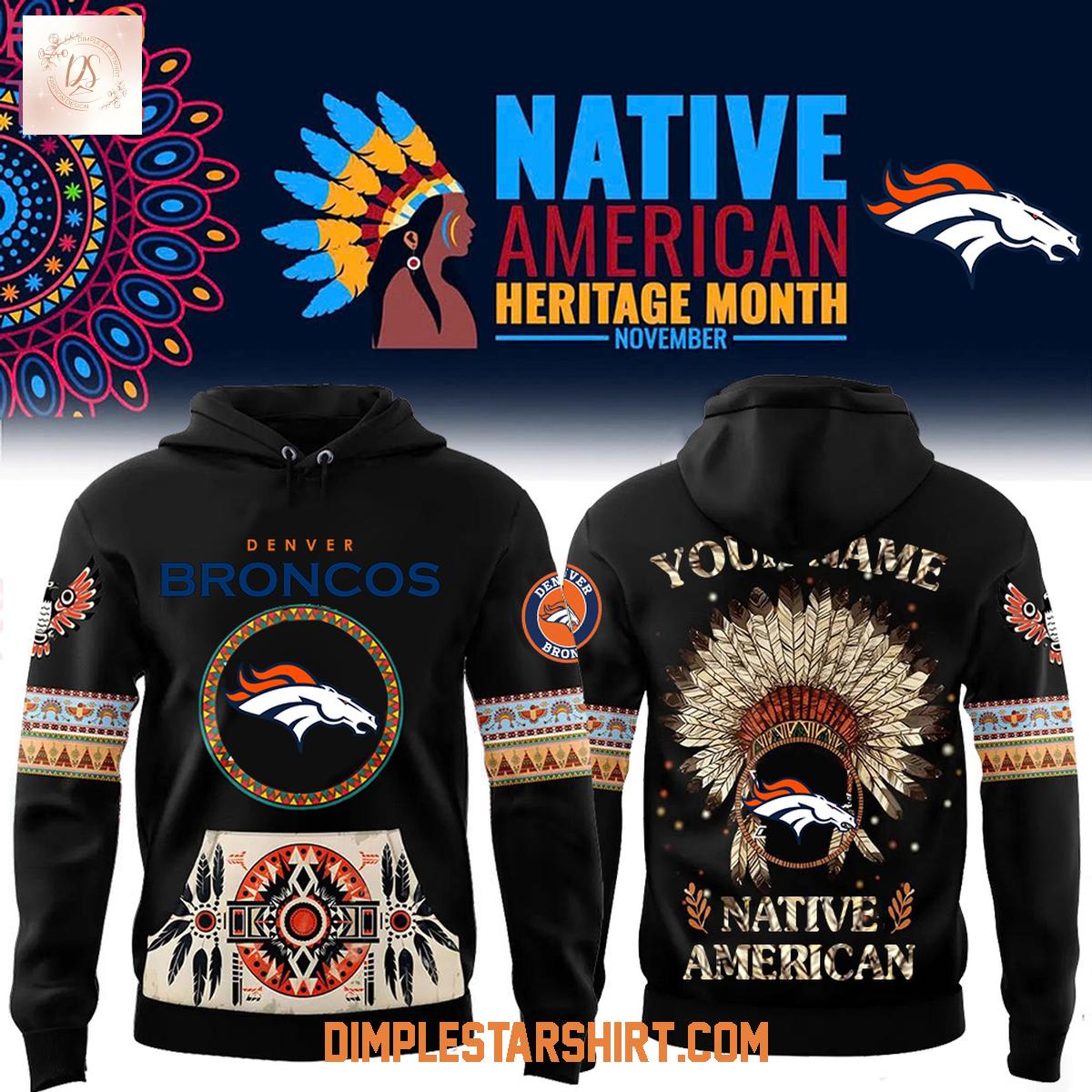 Denver Broncos Native American Heritage Month 2025 Hoodie Shirt Denver Broncos Native American Heritage Month 2025 Hoodie Shirt