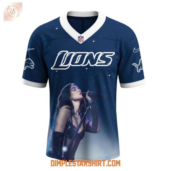Detroit Lions x Dua Lipa Radical Optimism Tour Football Jersey