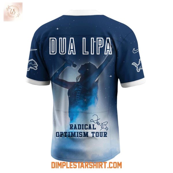 Detroit Lions x Dua Lipa Radical Optimism Tour Football Jersey