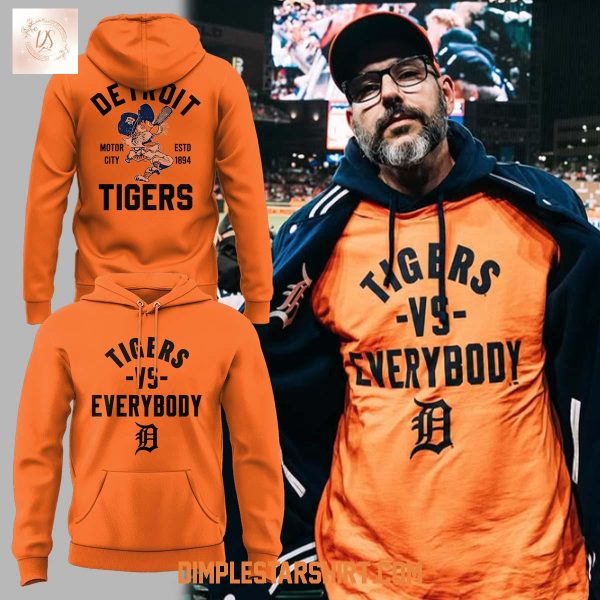 Detroit Tigers Vs Everybody Hoodie Shirt