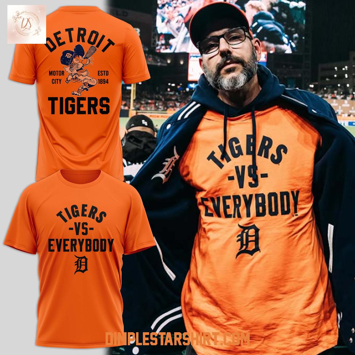 Detroit Tigers Vs Everybody Hoodie Shirt Detroit Tigers Vs Everybody Hoodie Shirt