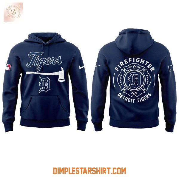 Detroit Tigers x Firefighter Application Day 2025 Hoodie Shirt
