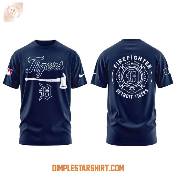 Detroit Tigers x Firefighter Application Day 2025 Hoodie Shirt