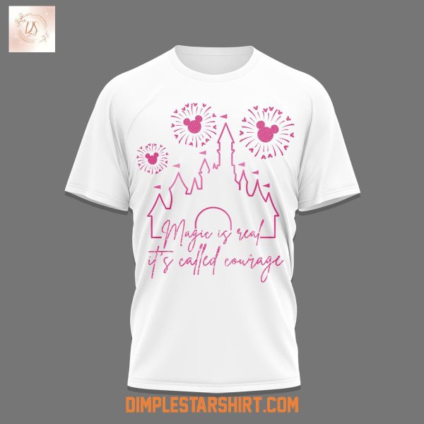 Disney Princess We Wear Pink Warriors Shirt