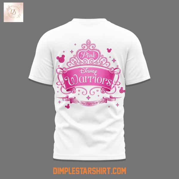 Disney Princess We Wear Pink Warriors Shirt