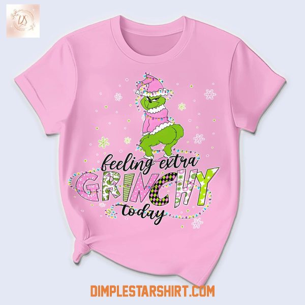 Feeling Extra Grinchy Today Pajamas Set