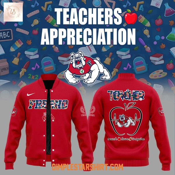 Fresno State Bulldogs Teachers Appreciation 2025 Baseball Jacket