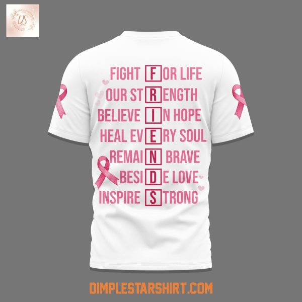 Friends Breast Cancer Pivot Towards Hope Shirt