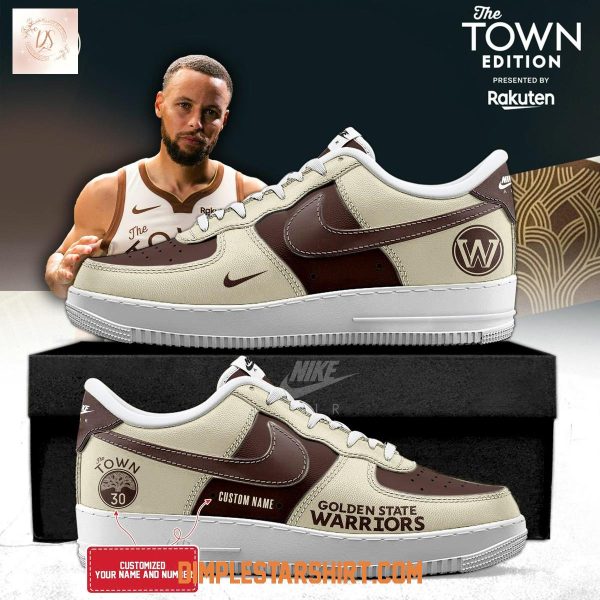 Golden State Warriors The Town Stephen Curry 30 Air Force 1 Shoes