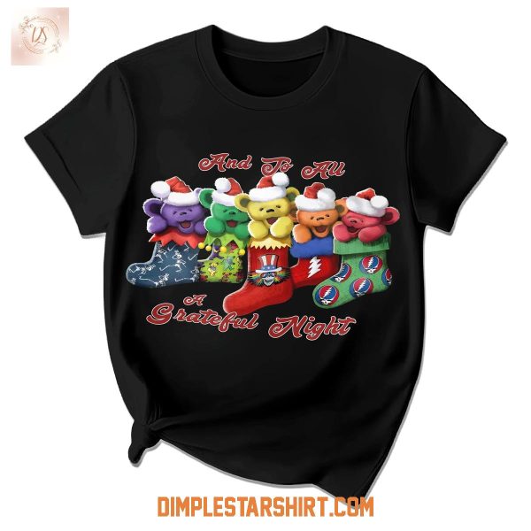 Grateful Dead Merry Christmas Pajamas Set