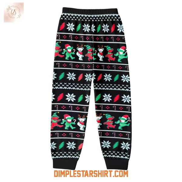 Grateful Dead Merry Christmas Pajamas Set