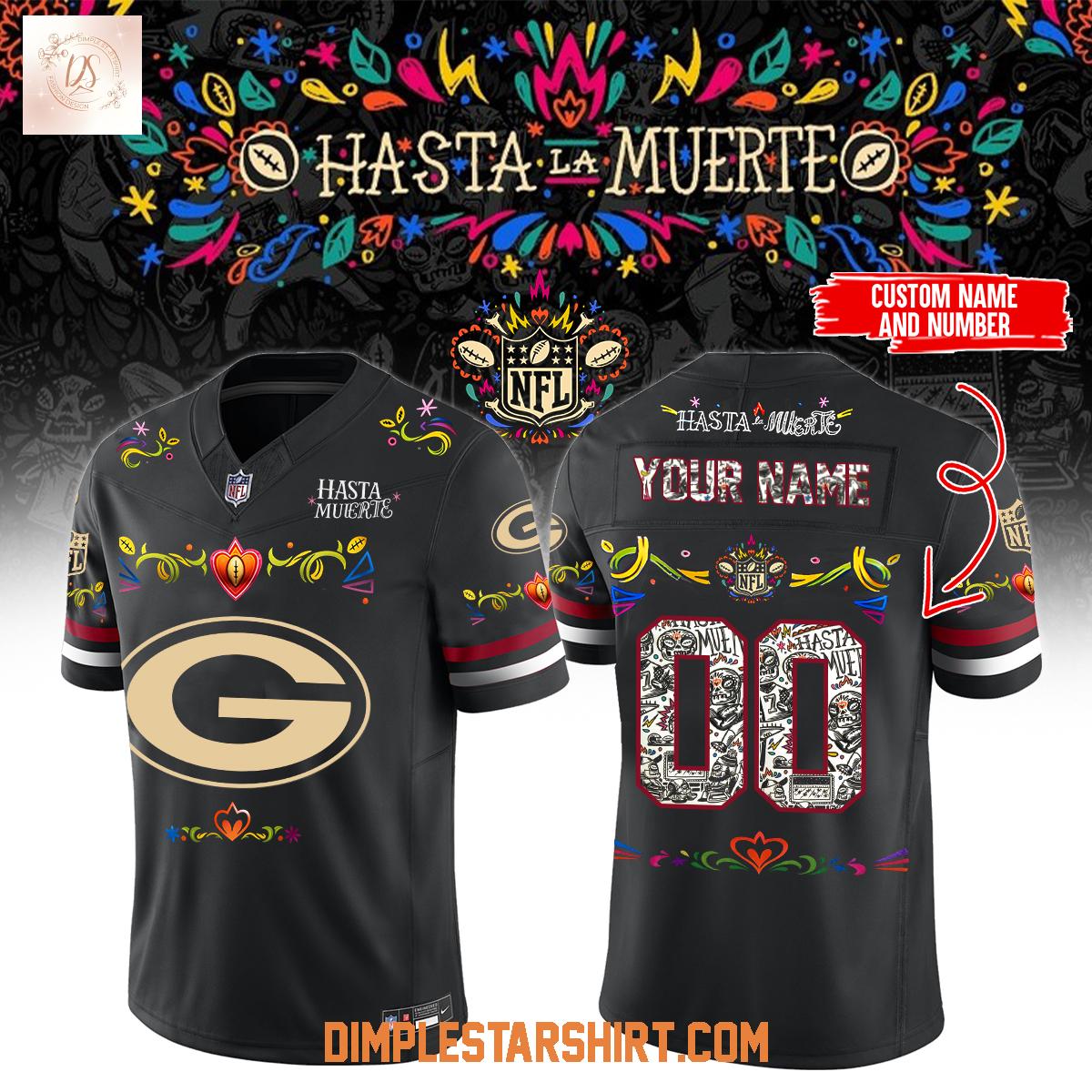 Green Bay Packers Hasta La Muerte 2025 Football Jersey Green Bay Packers Hasta La Muerte 2025 Football Jersey