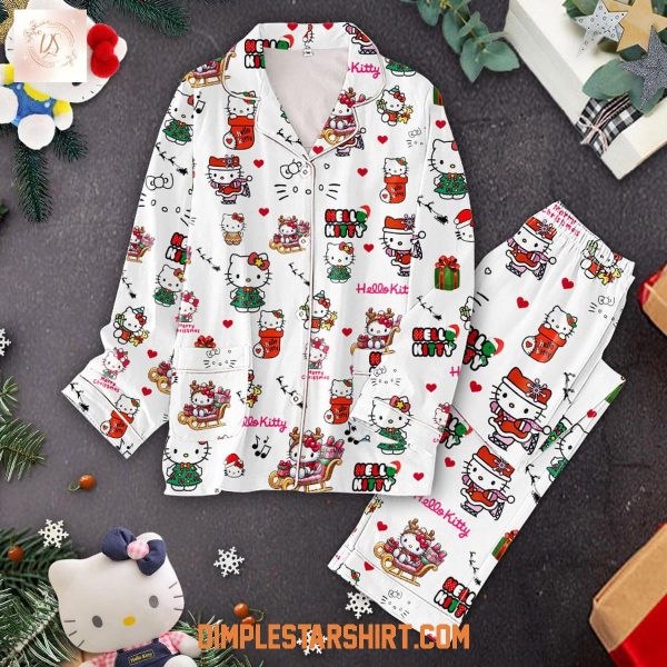 Hello Kitty Merry Christmas Pajamas Set