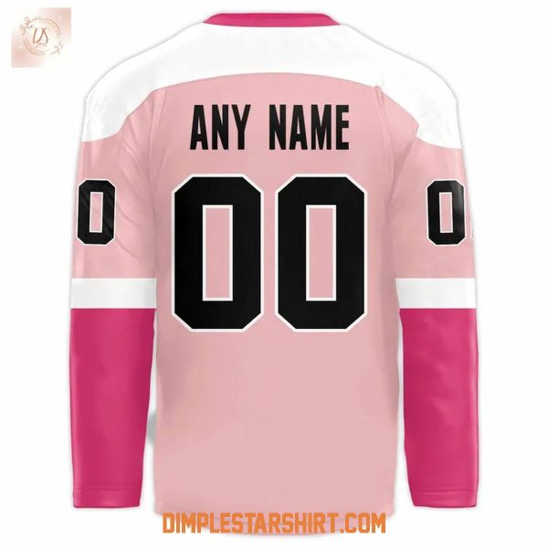 Hershey Bears Pink The Rink Breast Cancer Hockey Jersey
