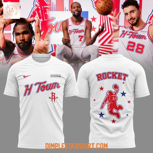 Houston Rockets The Dunkstronaut And H-Town City Hoodie Shirt