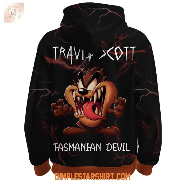 Houston Rockets x Tasmanian Devil Colab Travis Scott Hoodie Shirt