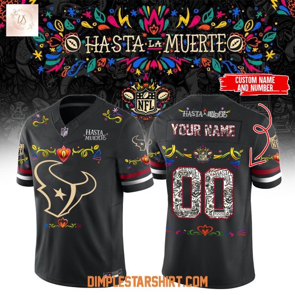 Houston Texans Hasta Las Muerte 2025 Football Jersey