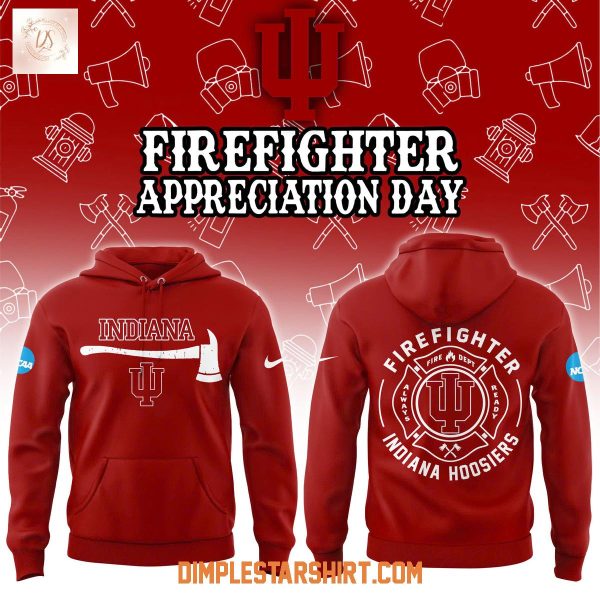 Indiana Hoosiers Firefighter Application Day 2025 Hoodie Shirt