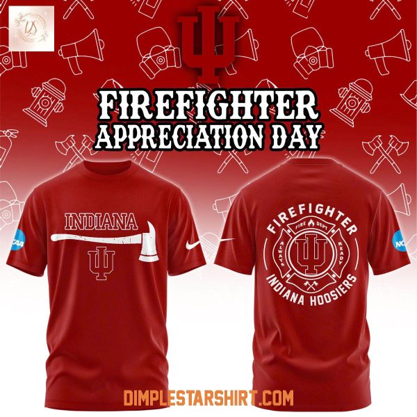 Indiana Hoosiers Firefighter Application Day 2025 Hoodie Shirt