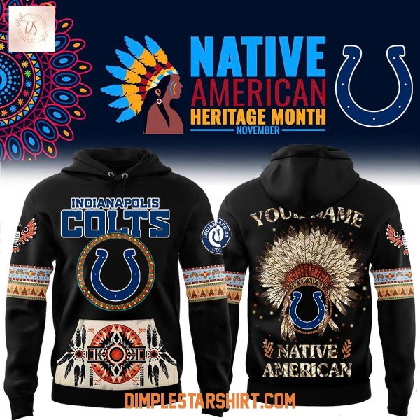 Indianapolis Colts Native American Heritage Month 2025 Hoodie Shirt