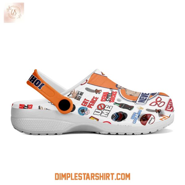 John Cena Never Give Up Clogs Crocs