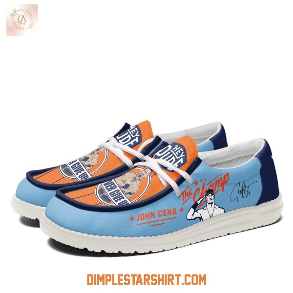 John Cena Never Give Up The Champ Hey Dude Shoes