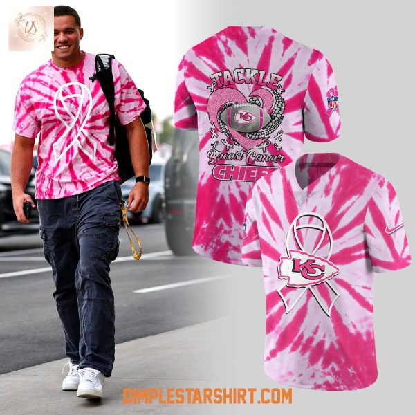Kansas City Chiefs Breast Cancer 2025 Football Jersey