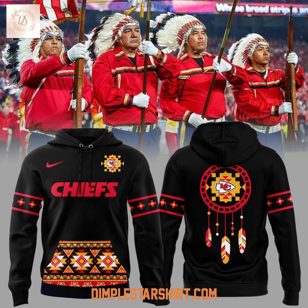 Kansas City Chiefs Indigenous Peoples’ Day Black Hoodie Shirt