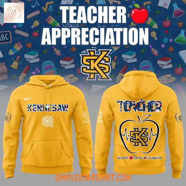 Kennesaw State Owls Teachers Appreciation 2025 Hoodie Shirt