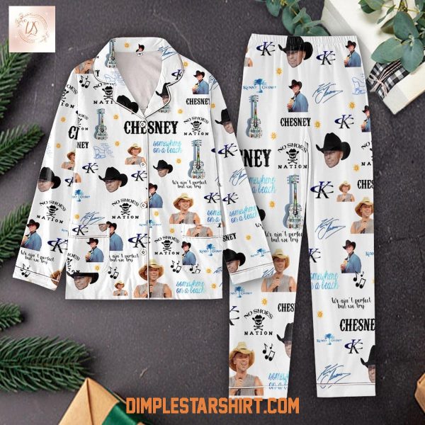 Kenny Chesney Somewhere On A Beach Pajamas Set