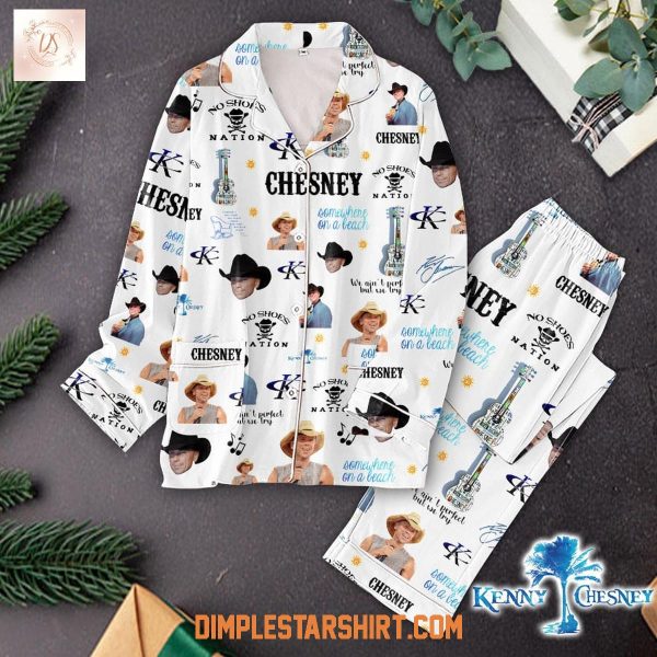 Kenny Chesney Somewhere On A Beach Pajamas Set