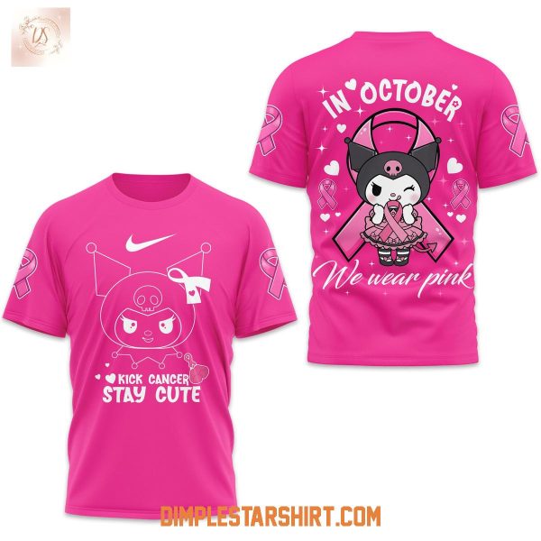 Kuromi In October We Wear Pink Shirt