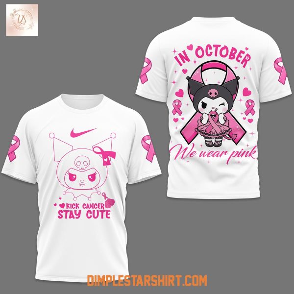 Kuromi In October We Wear Pink Shirt