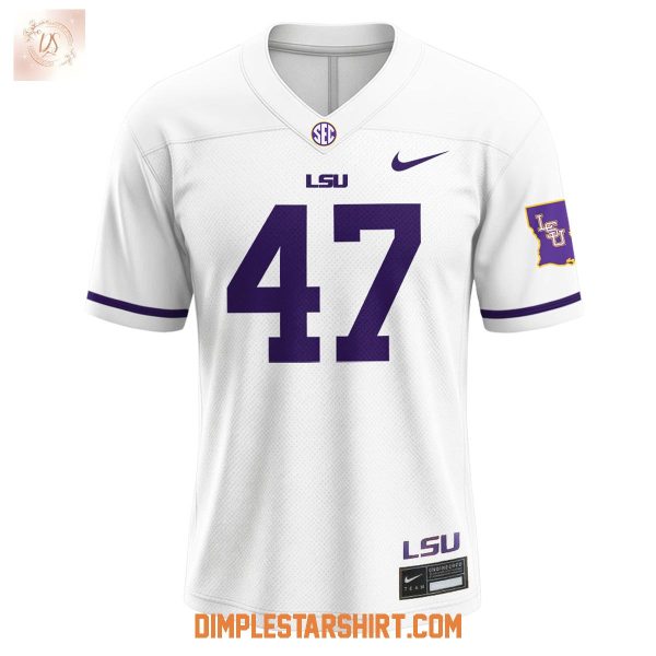 LSU Tigers x Trump White Football Jersey