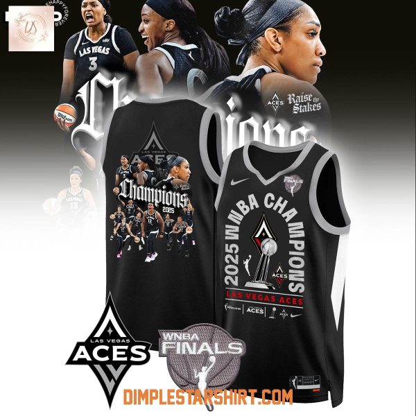 Las Vegas Aces 2025 WNBA Champions Basketball Jersey