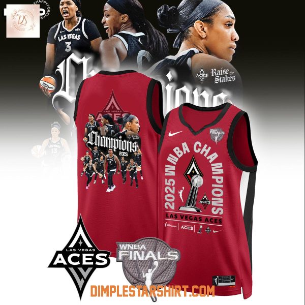 Las Vegas Aces 2025 WNBA Champions Basketball Jersey