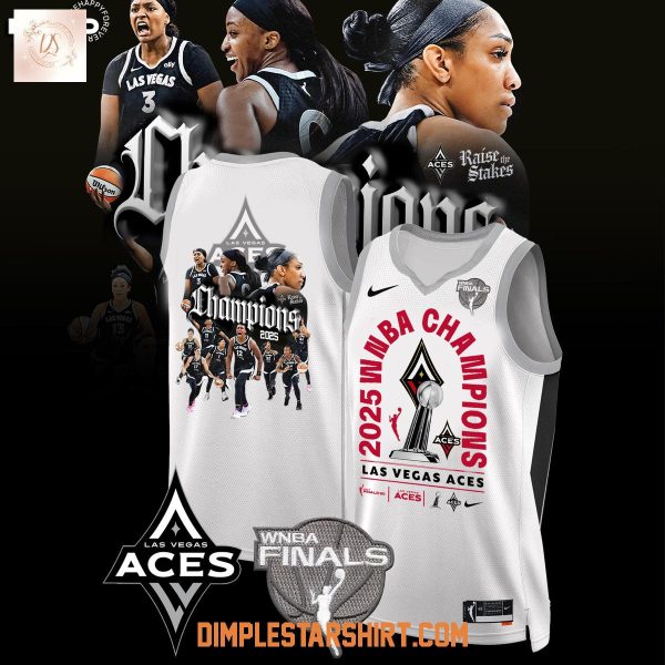Las Vegas Aces 2025 WNBA Champions Basketball Jersey
