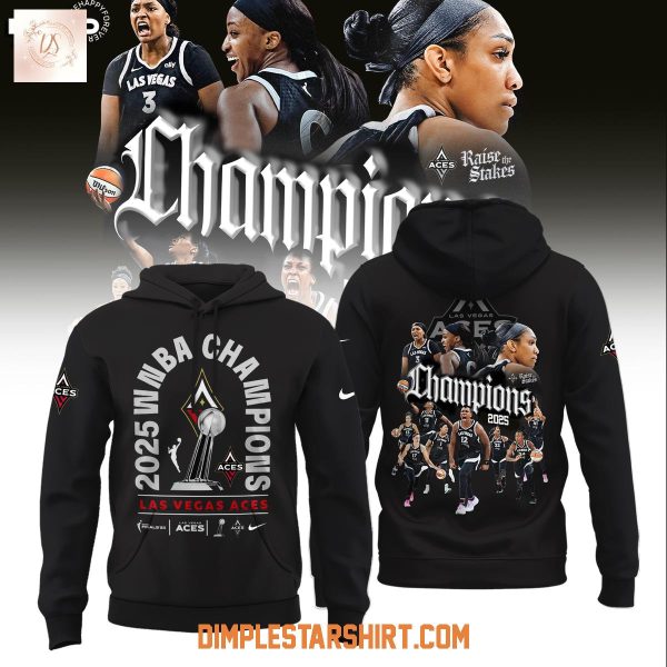 Las Vegas Aces 2025 WNBA Champions Hoodie Shirt