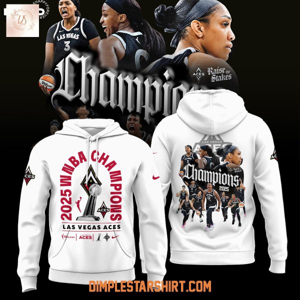 Las Vegas Aces 2025 WNBA Champions Hoodie Shirt