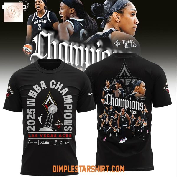 Las Vegas Aces 2025 WNBA Champions Hoodie Shirt